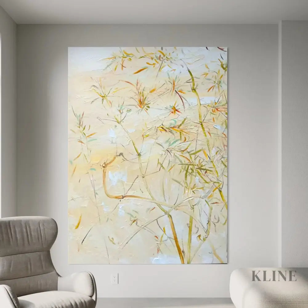 Delicate Bamboo Painting - Hand Painting