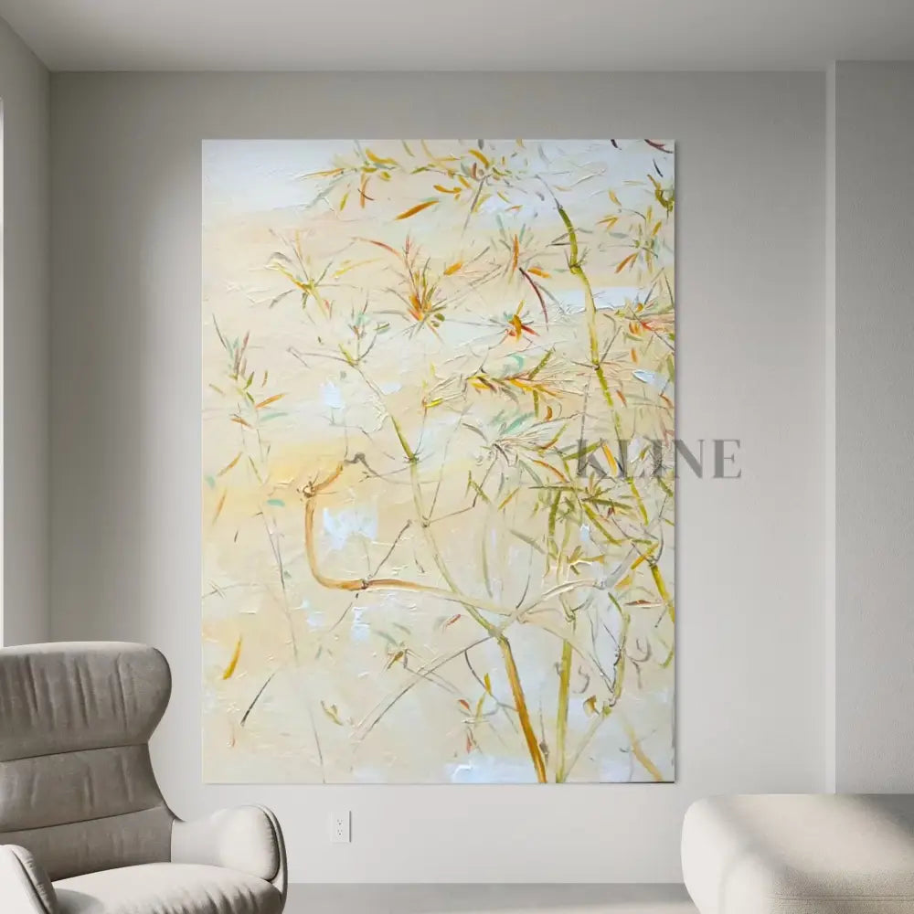 Delicate Bamboo Painting - Hand Painting