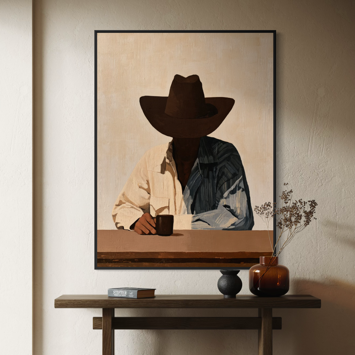The Midnight Cowboy - Hand Painting