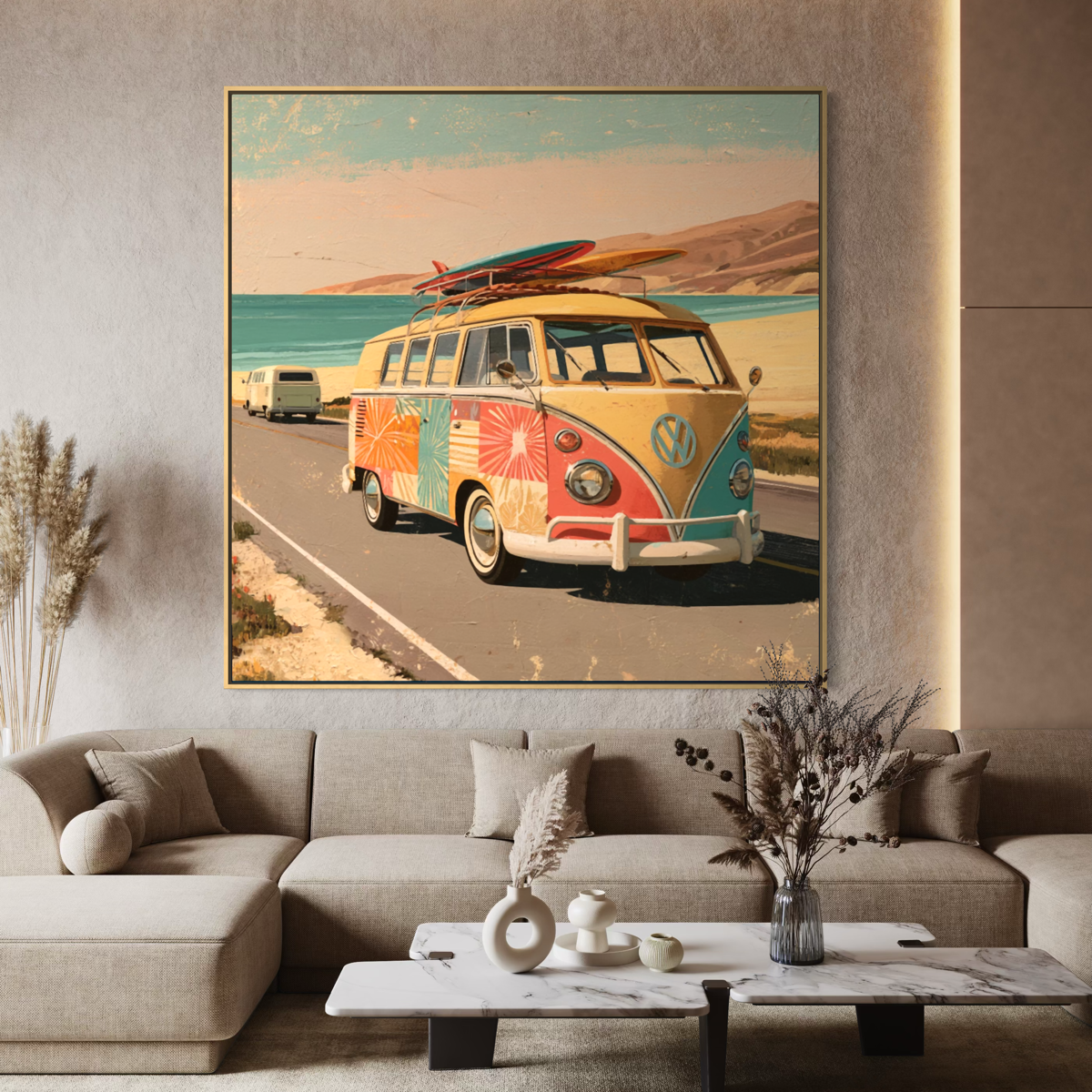 California Dreamin’ - Hand Painting