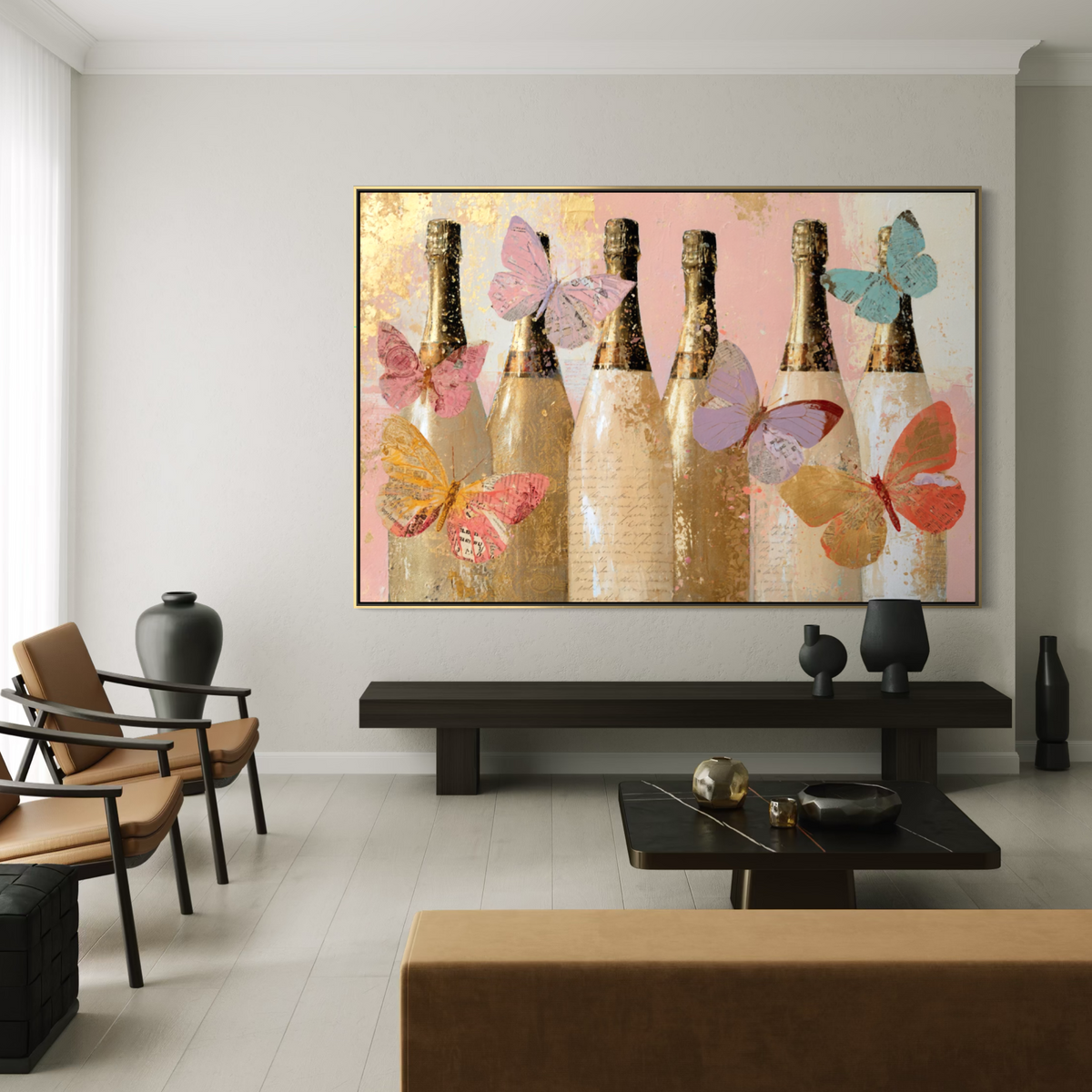 Champagne & Butterflies