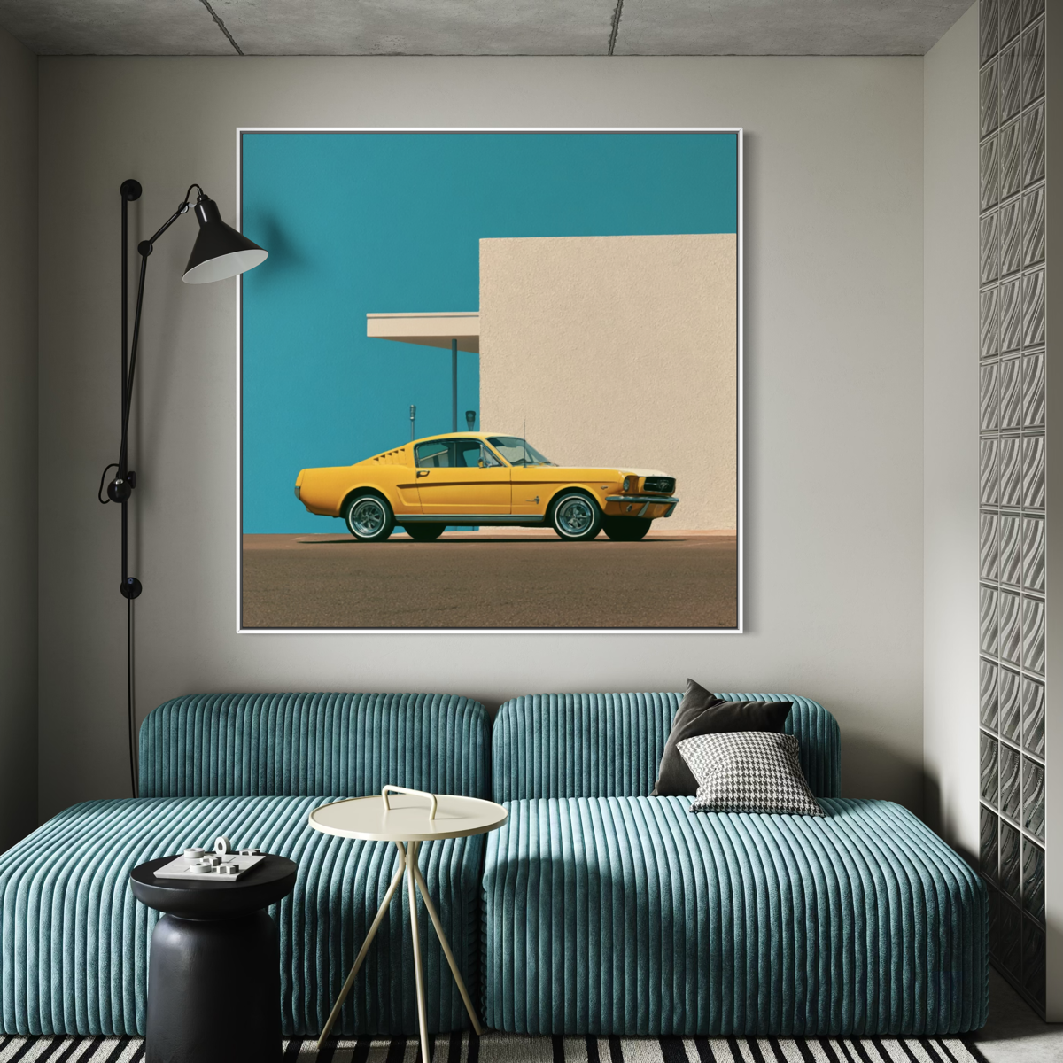 Mustang Sally - Hand Painting