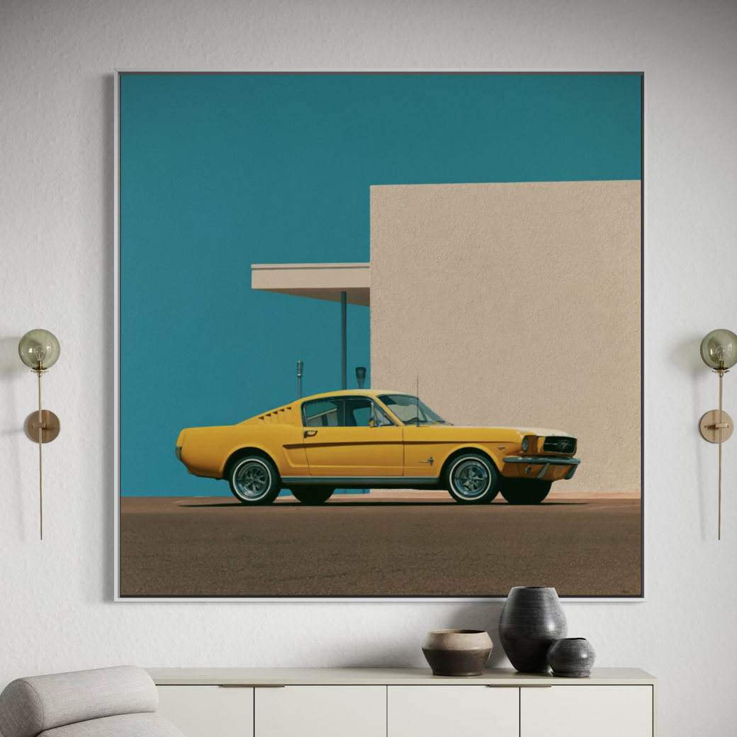 Mustang Sally - Hand Painting