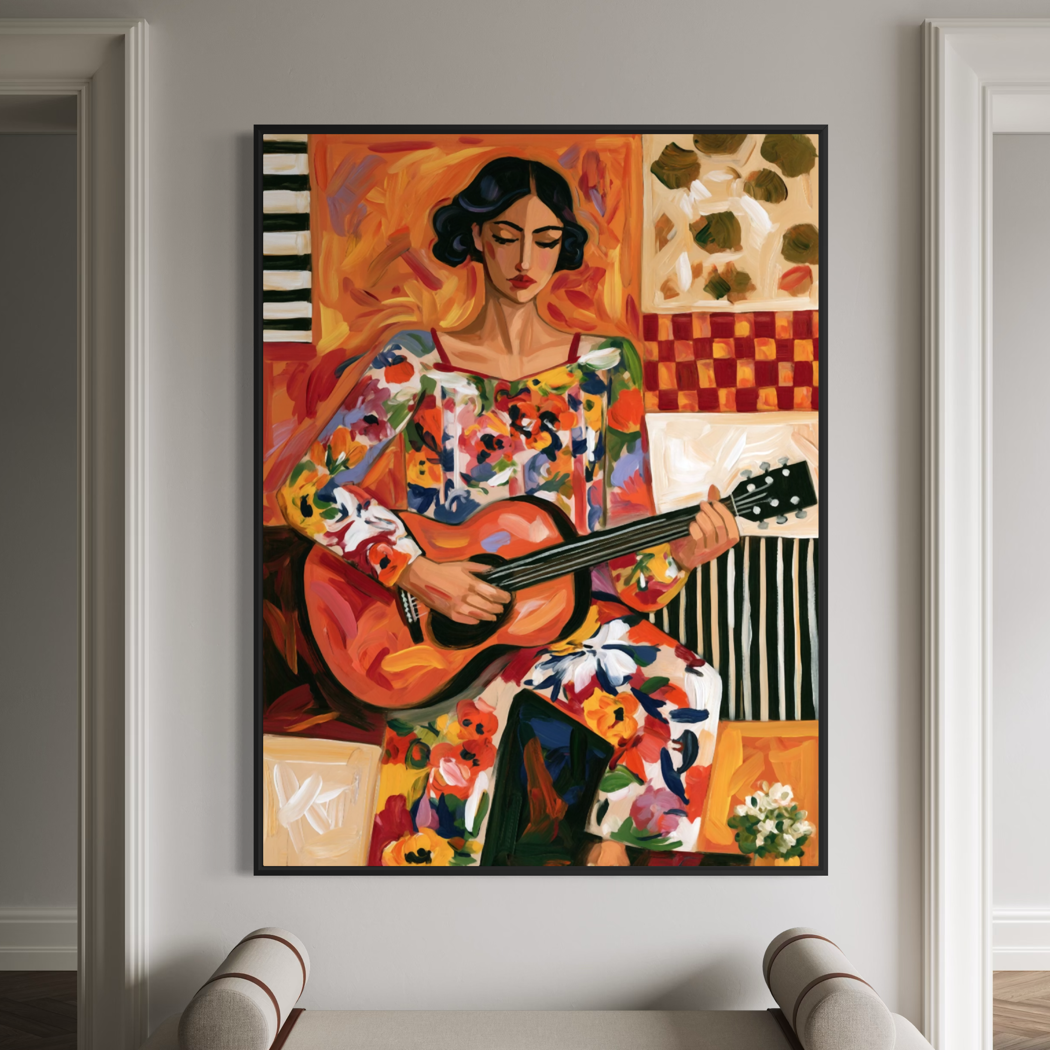 A Song for Sunday - Hand Painting