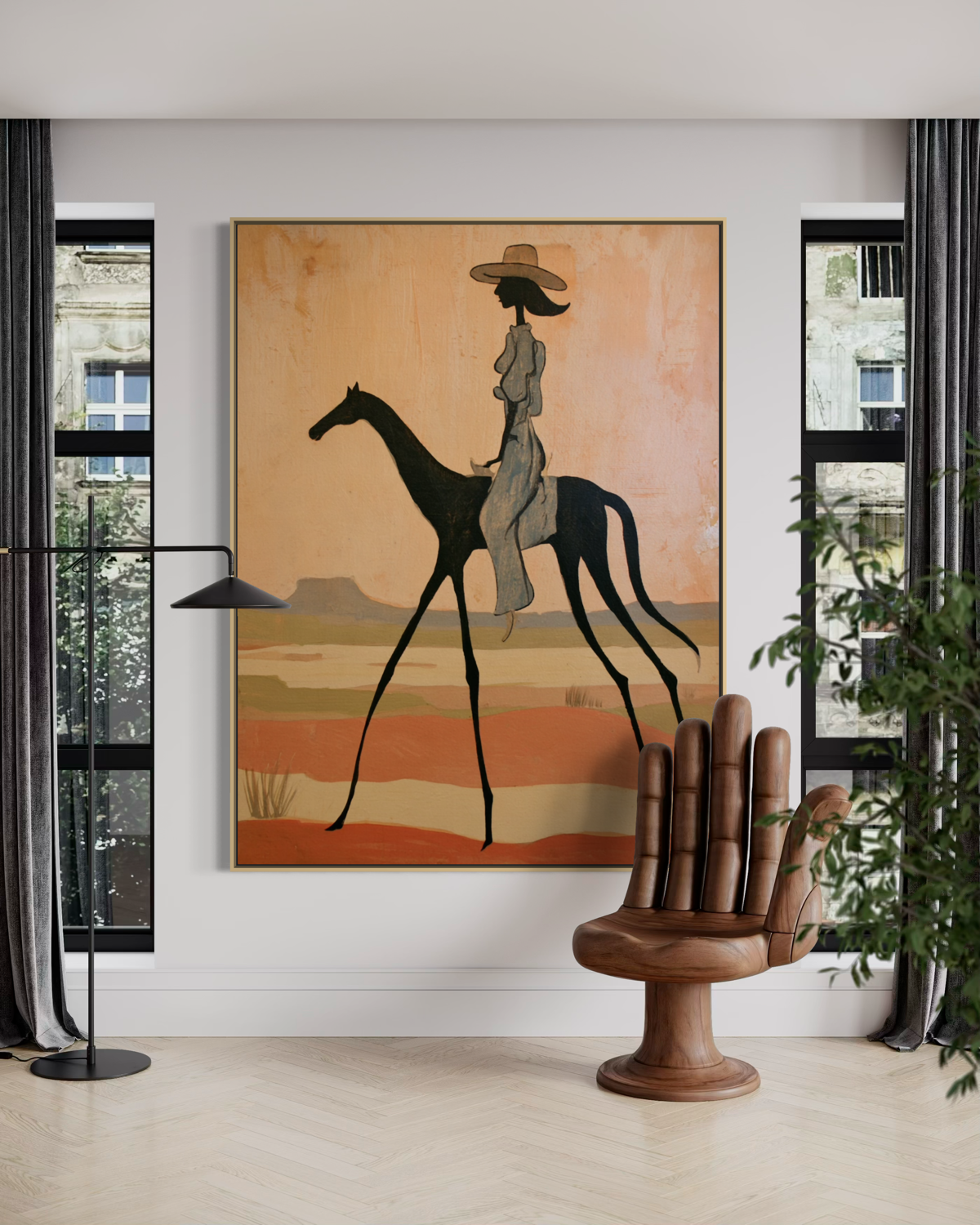 Wild at Heart - Hand Painting