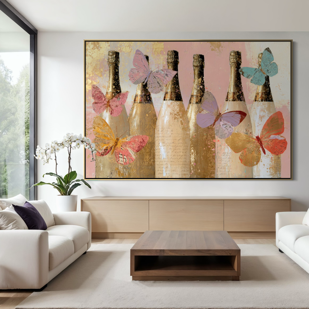 Champagne & Butterflies