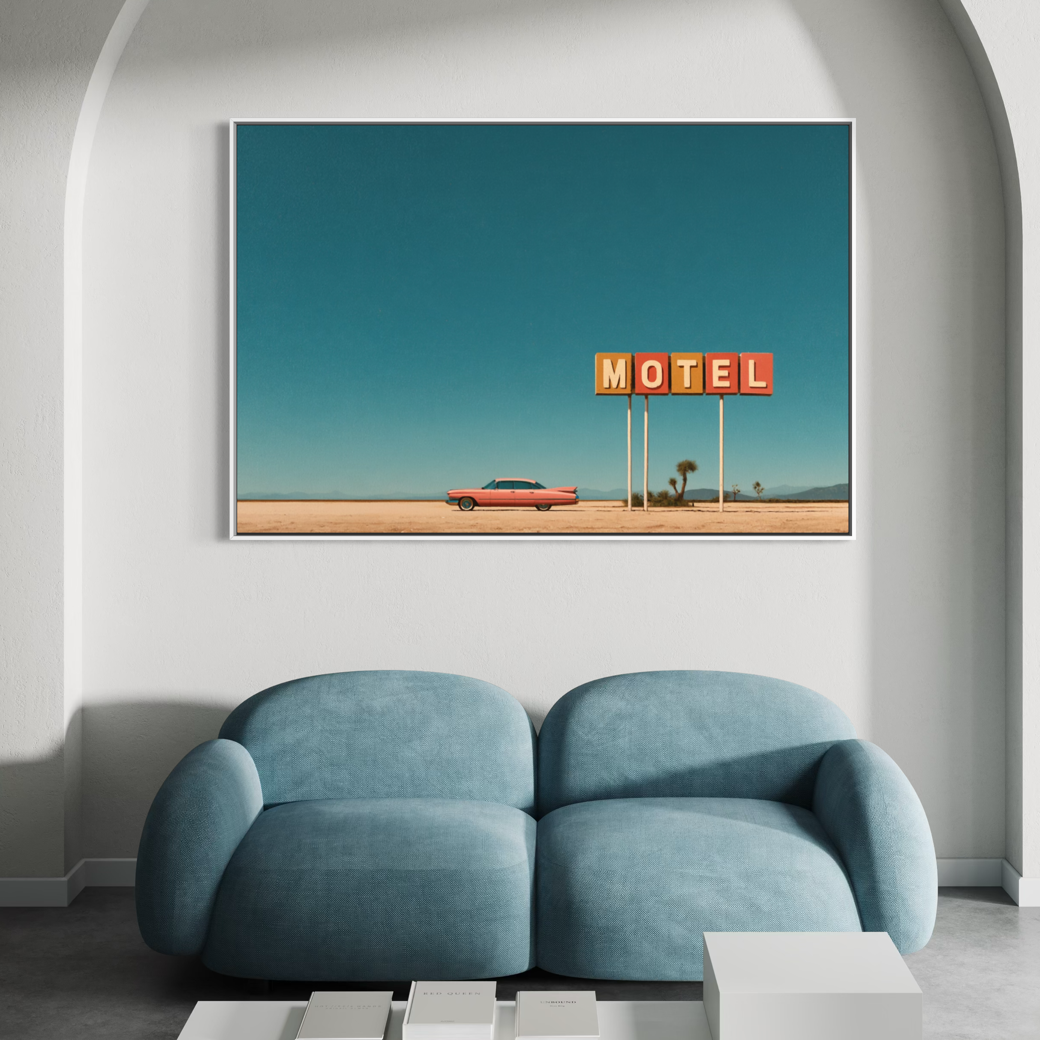 Heartbreak Hotel - Hand Painting