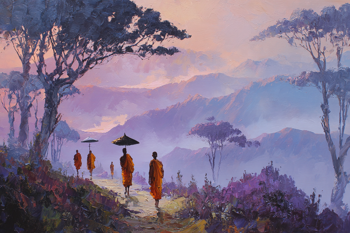 A Spiritual Journey Through the Mountains