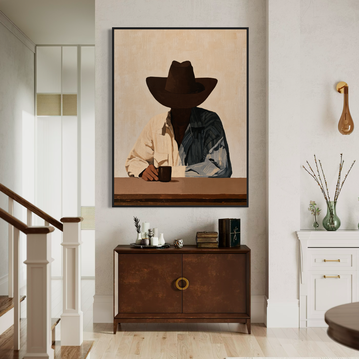 The Midnight Cowboy - Hand Painting