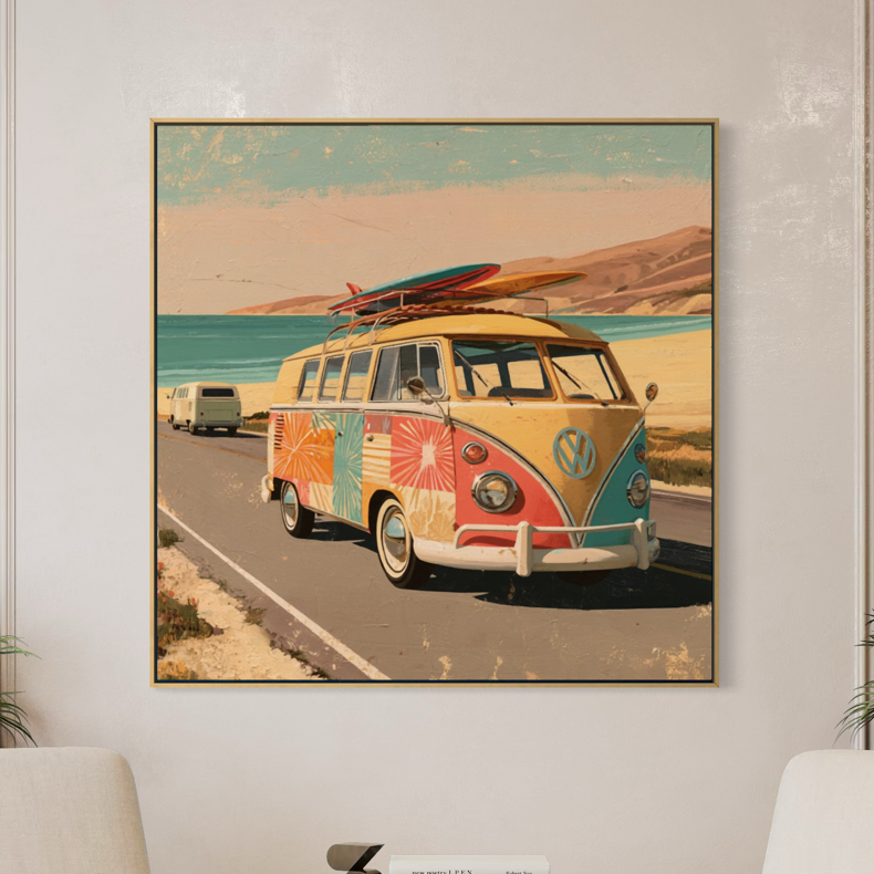 California Dreamin’ - Hand Painting