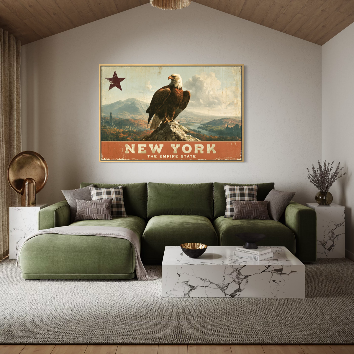 Land of the Free - Hand Painting