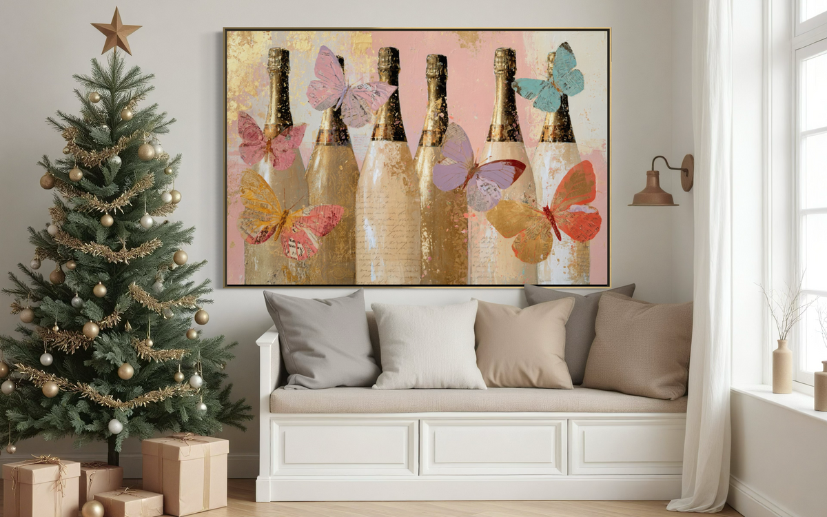 Champagne & Butterflies