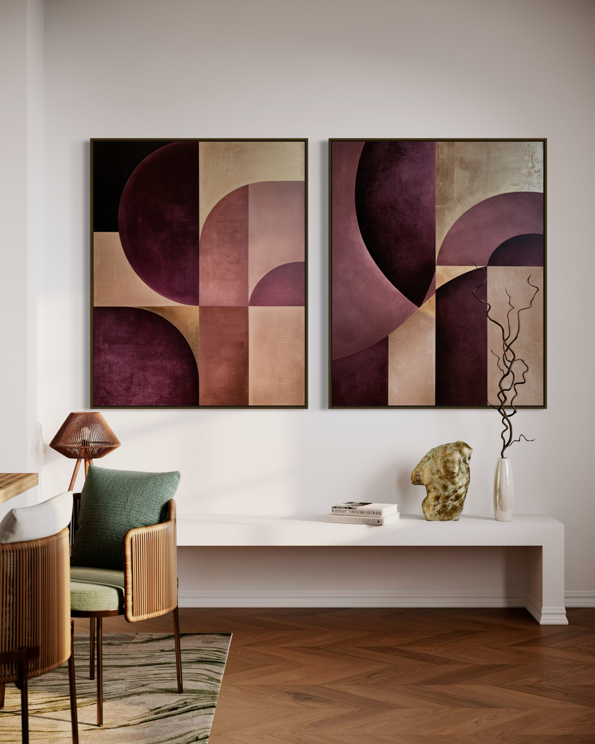 Burgundy Elegance