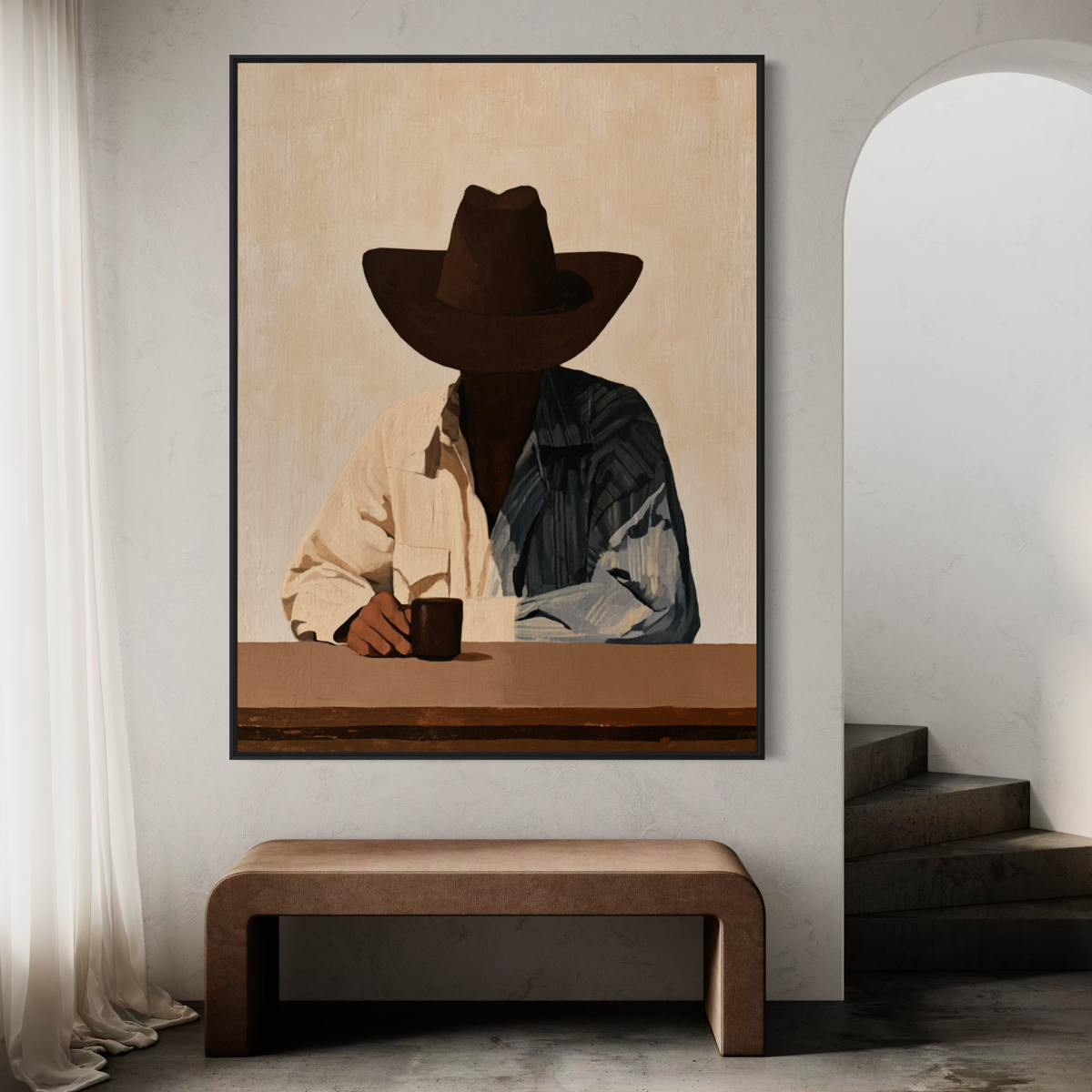 The Midnight Cowboy - Hand Painting