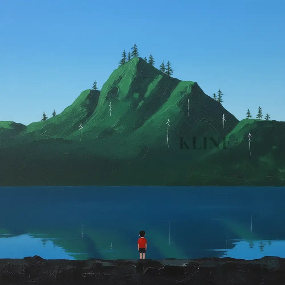 Dreaming Above - Hand Painting