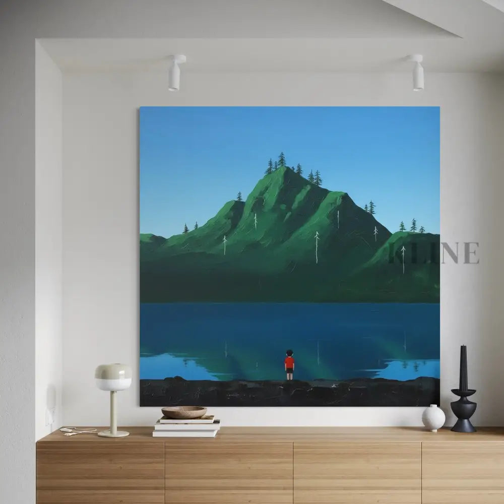 Dreaming Above - Hand Painting