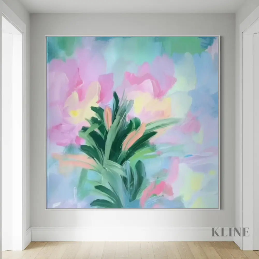 Dreamlike Petals - Hand Painting