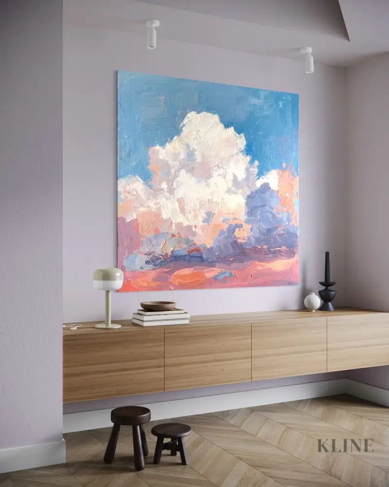 Dreamy Sky - Hand Painting
