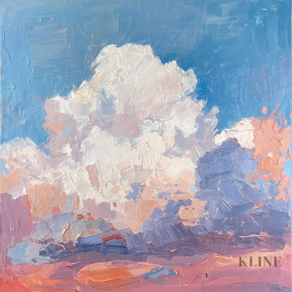 Dreamy Sky - Hand Painting