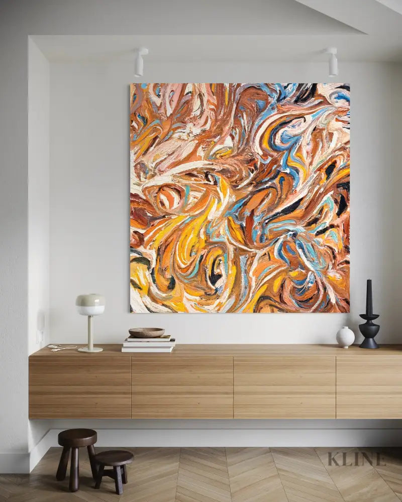 Earthen Vortex - Hand Painting