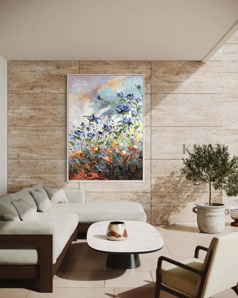 Earth’s Vibrant - Hand Painting