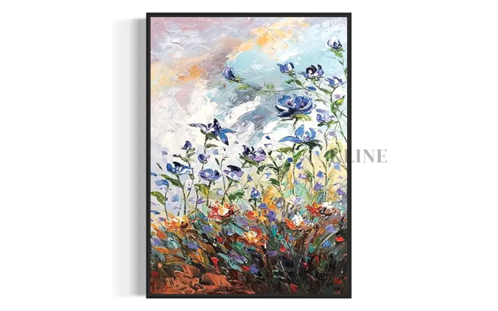 Earth’s Vibrant - Hand Painting