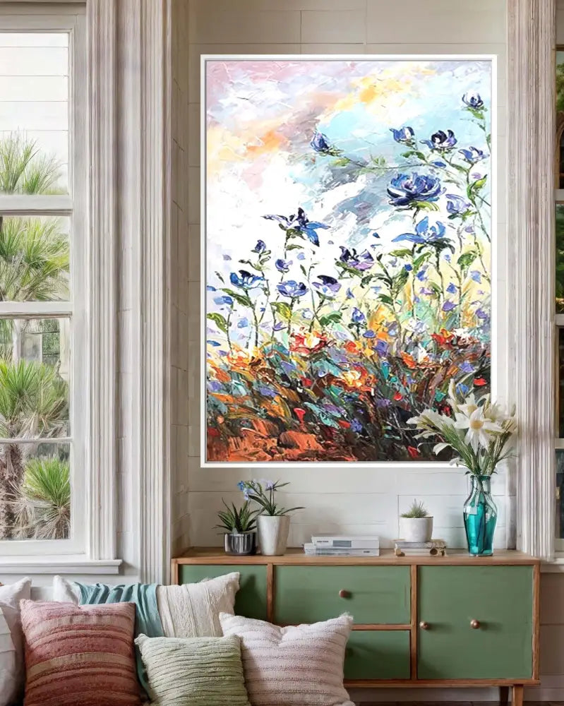 Earth’s Vibrant - Hand Painting
