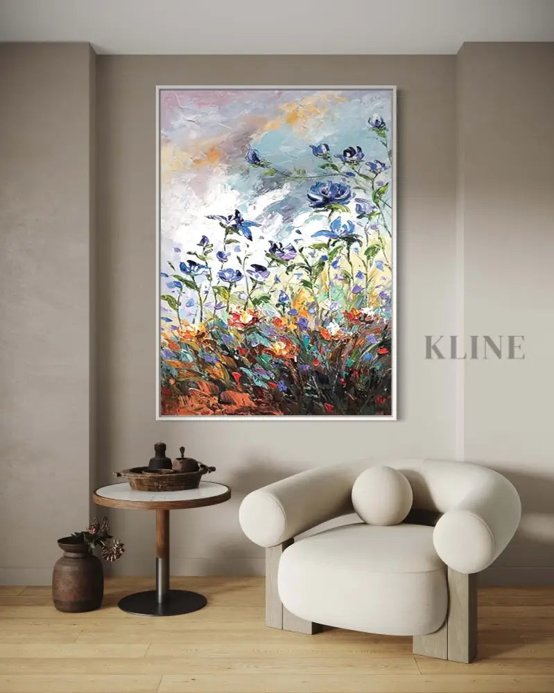 Earth’s Vibrant - Hand Painting