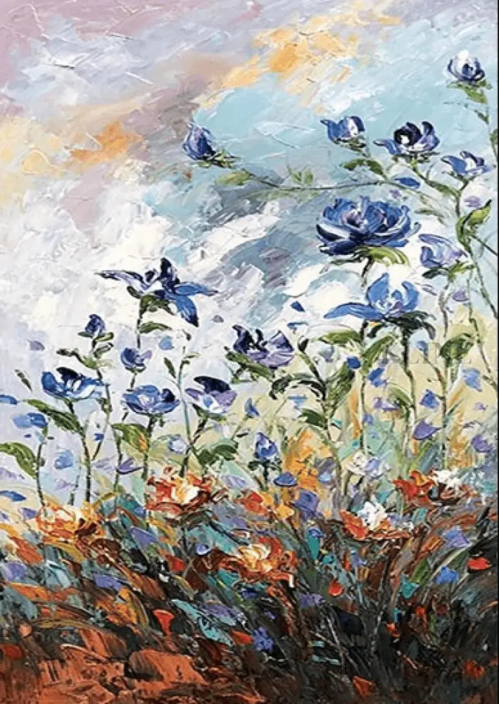 Earth’s Vibrant - Hand Painting
