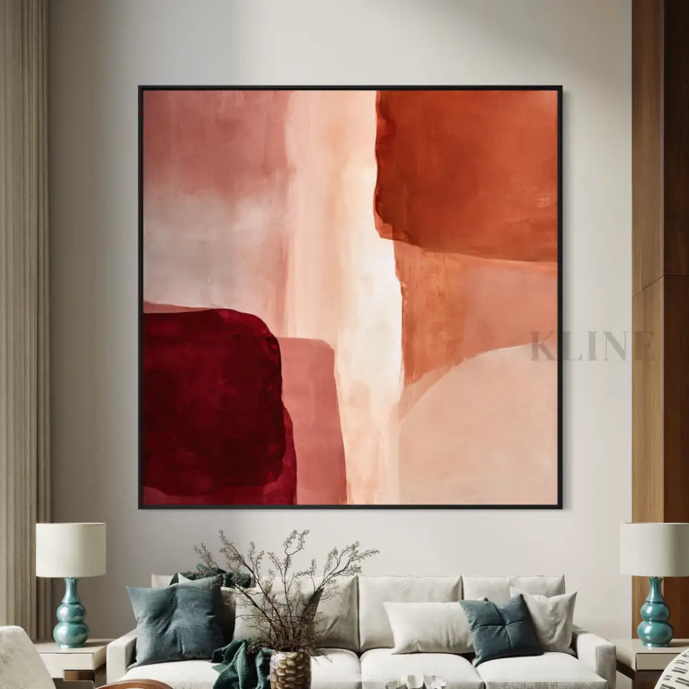 Earthy Strata - Hand Painting