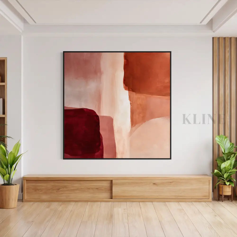 Earthy Strata - Hand Painting