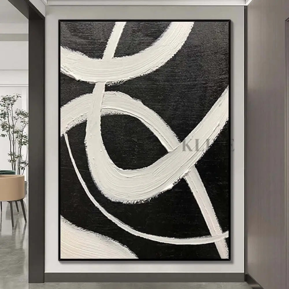 Ebon Silk - Hand Painting