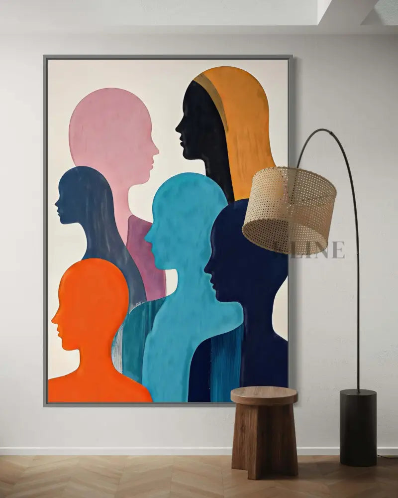 Echoes of Identity - Hand Painting