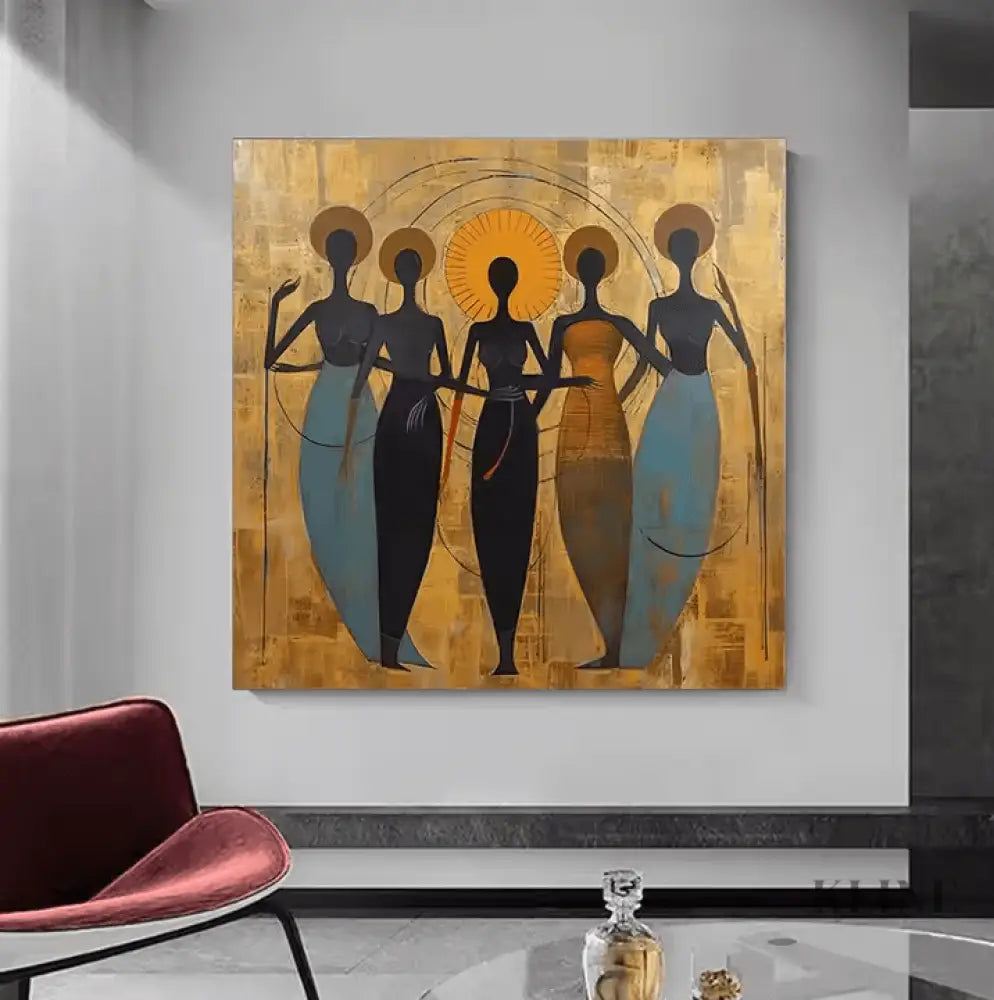 Éclat sous le Soleil - Hand Painting