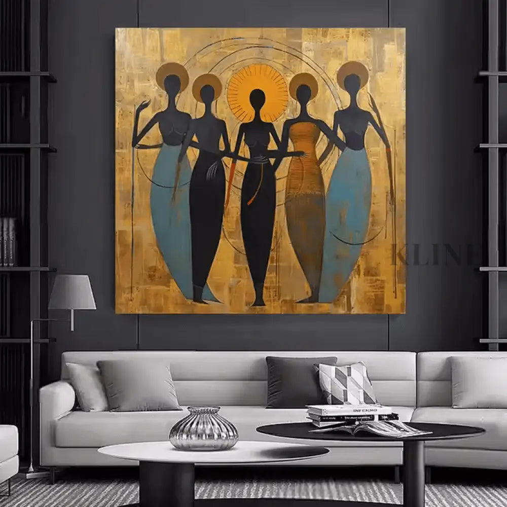 Éclat sous le Soleil - Hand Painting