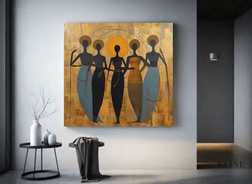 Éclat sous le Soleil - Hand Painting