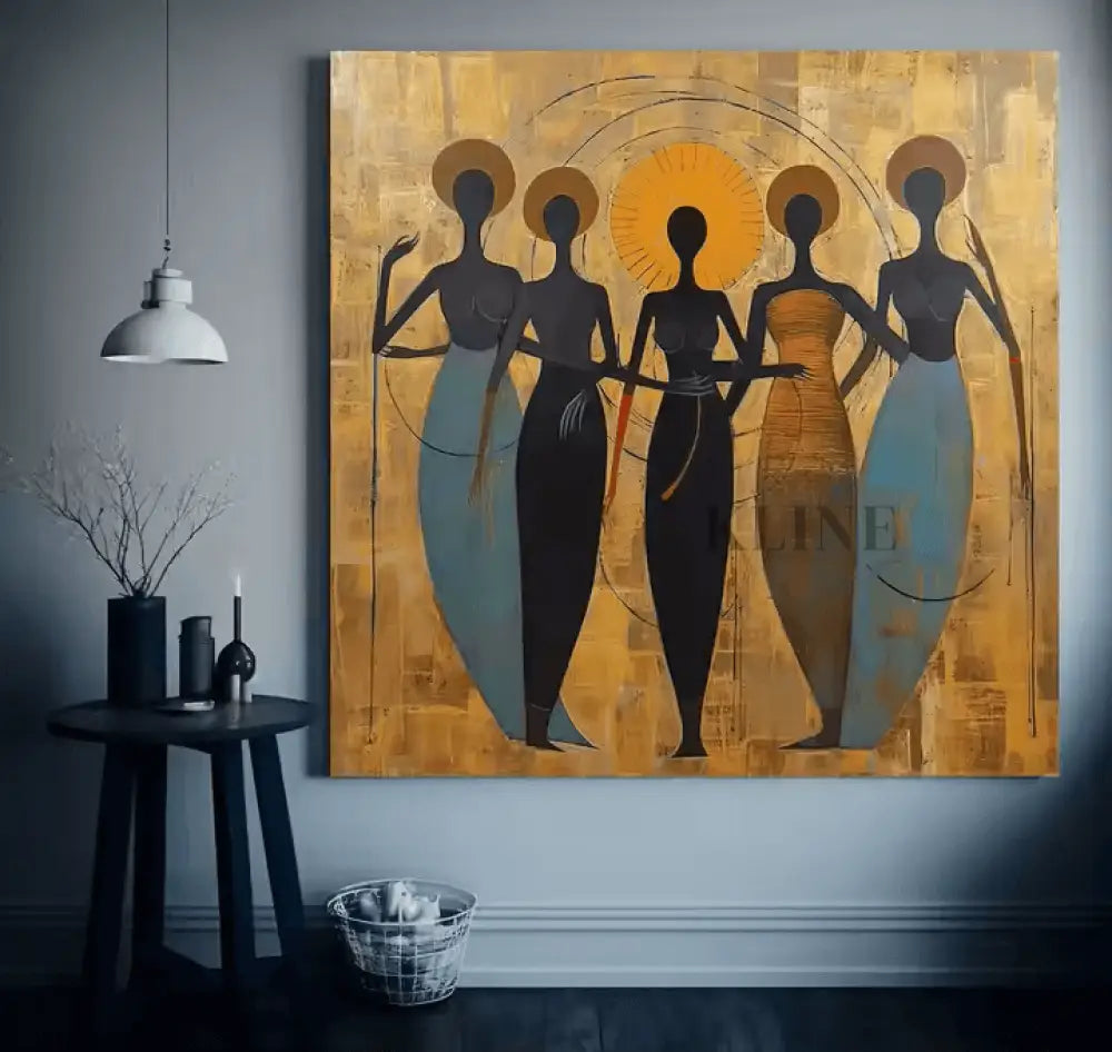 Éclat sous le Soleil - Hand Painting