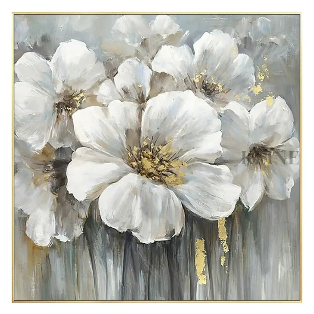 Elegy of Petals - Hand Painting
