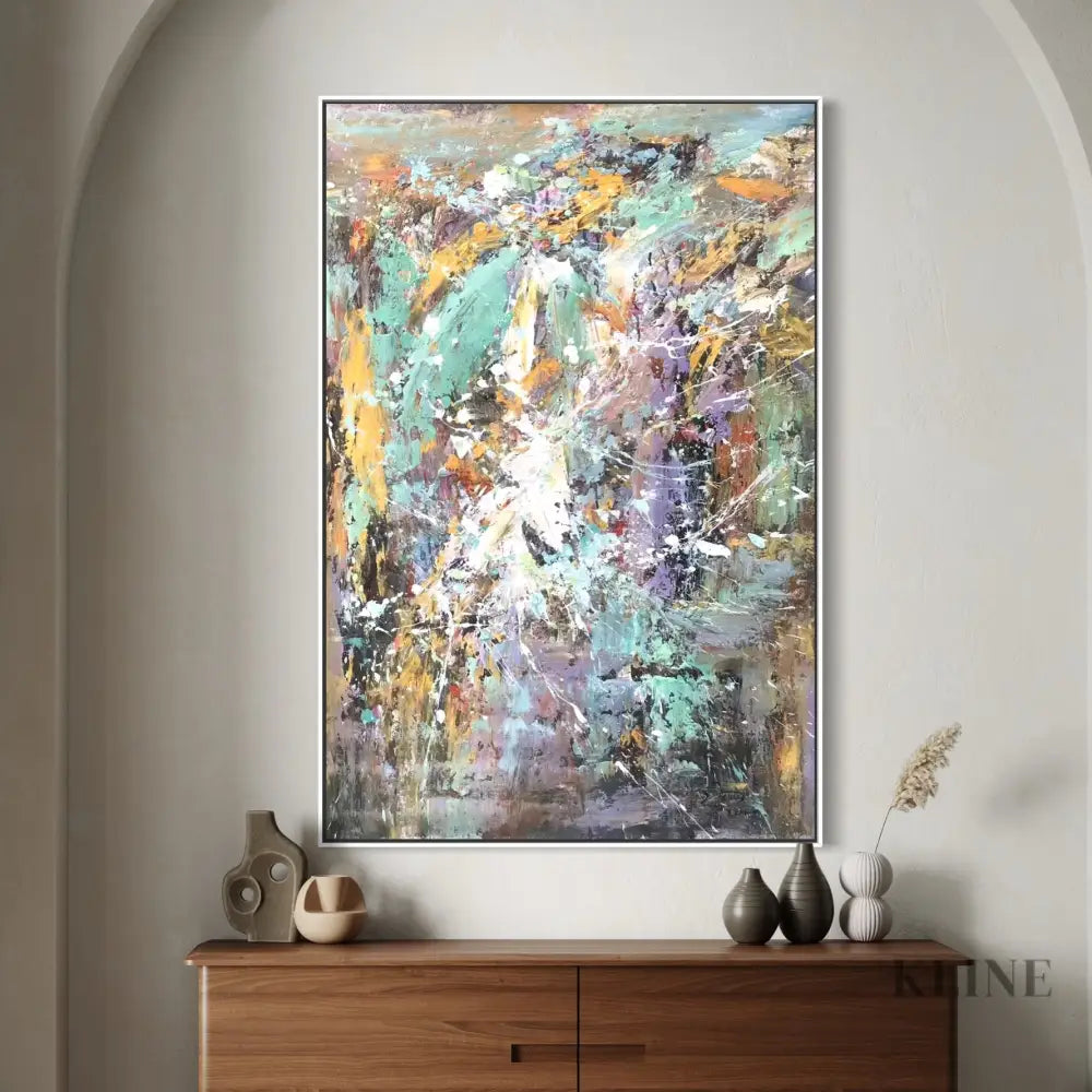 Ephemeral Burst - Hand Painting