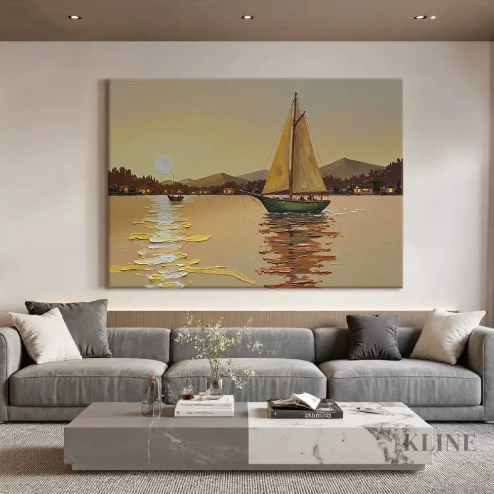 Escape in Light - Hand Painting