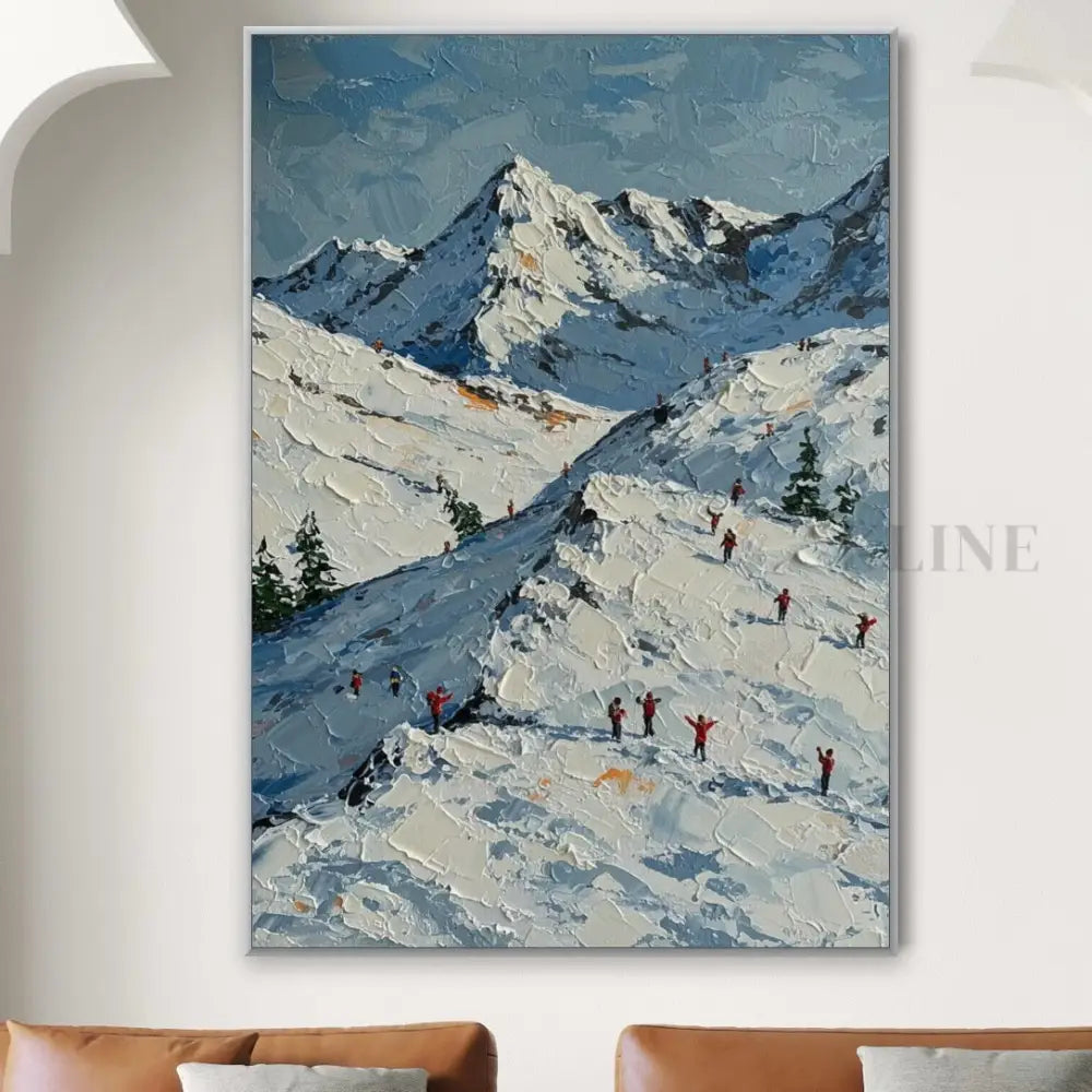 Explorers of the Peaks - Hand Painting