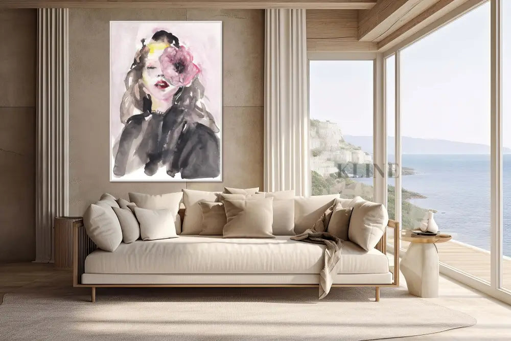 Face Like A Melody - Hand Painting