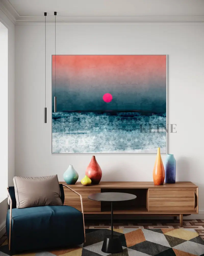 Fall Dusk Wall Art Image