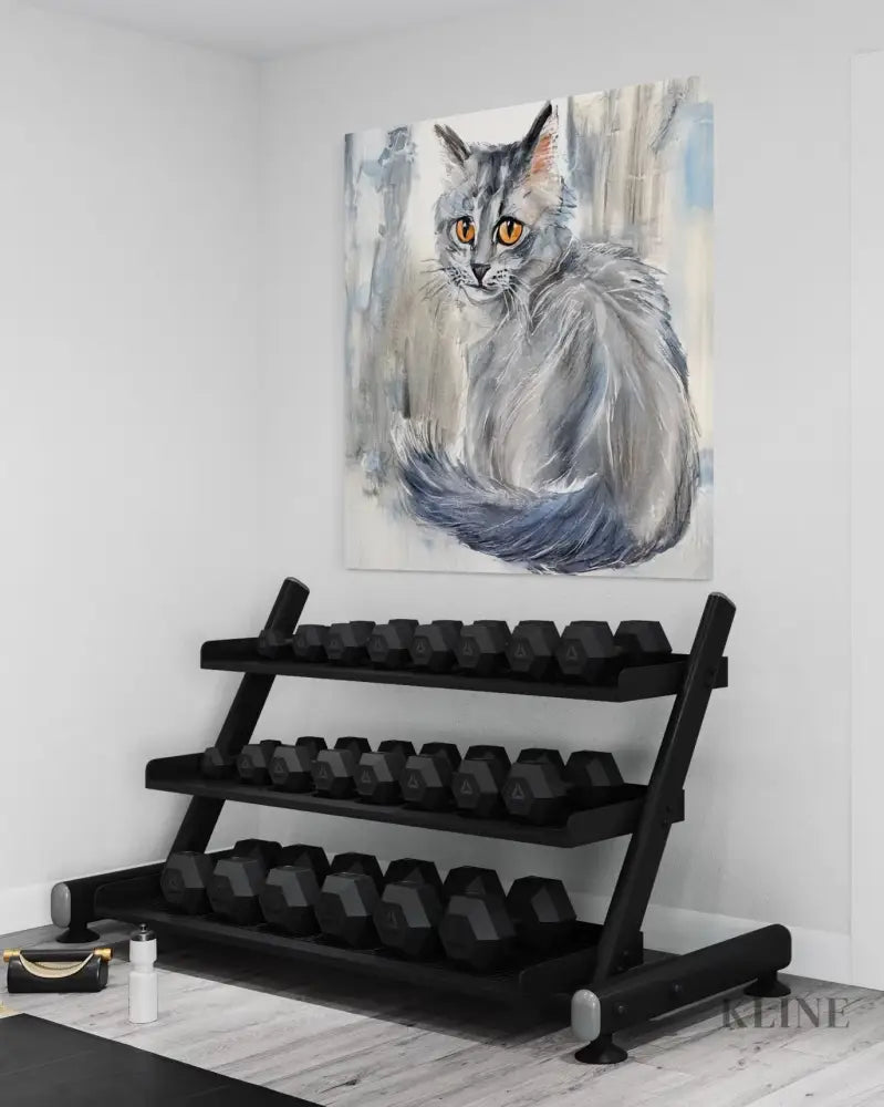 Feline Majesty - Hand Painting