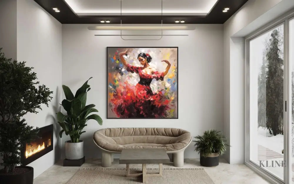 Flamenco - Hand Painting
