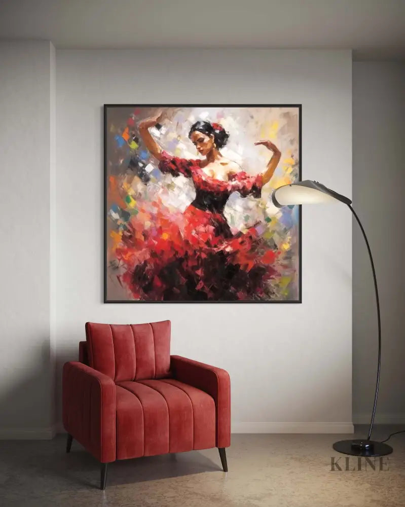 Flamenco - Hand Painting