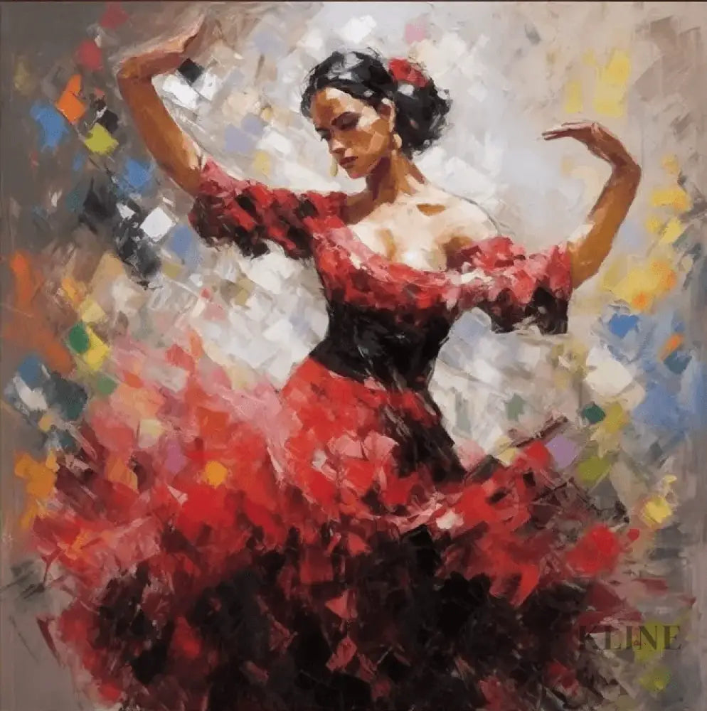 Flamenco - Hand Painting