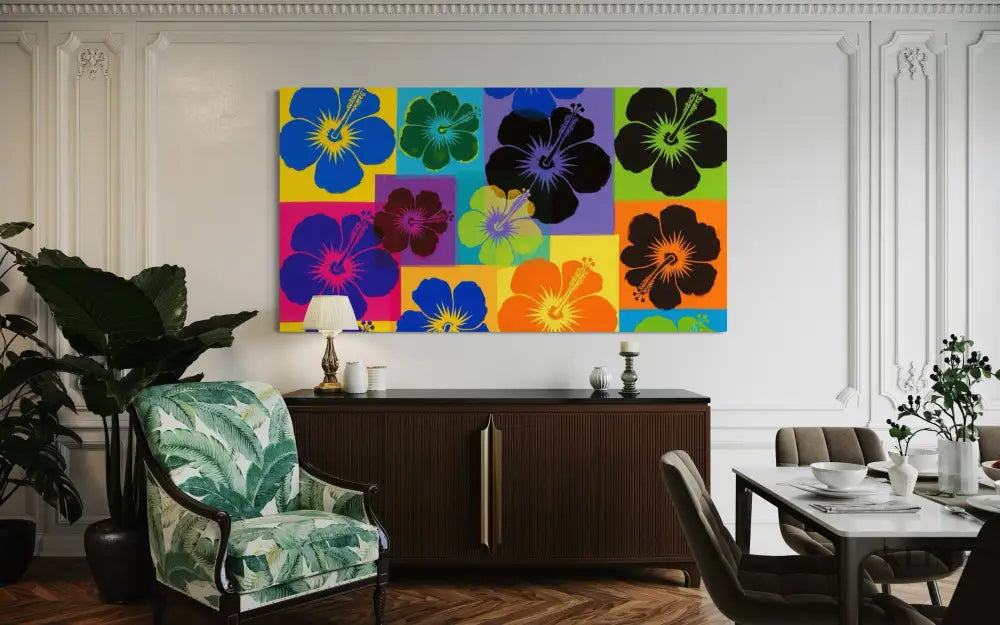 Floral Fizz - Hand Painting