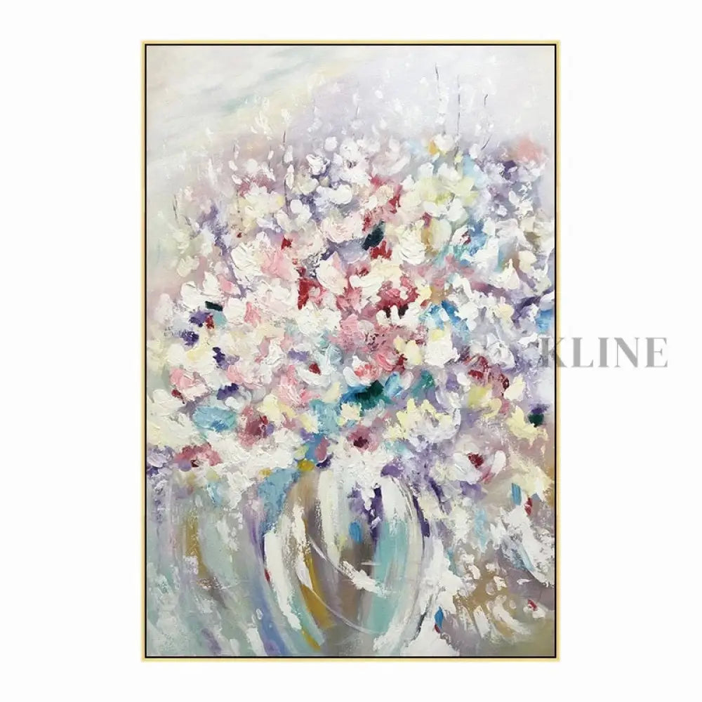Floral Mist - Hand Painting