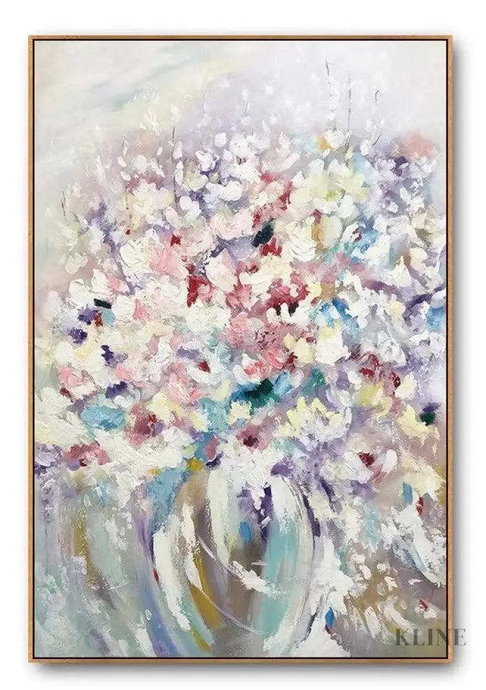 Floral Mist - Hand Painting